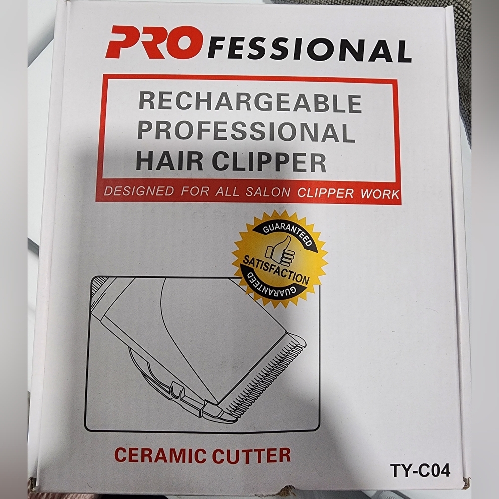 Rechargeable Professional Hair Clipper